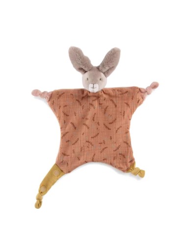 Doudou lapin argile