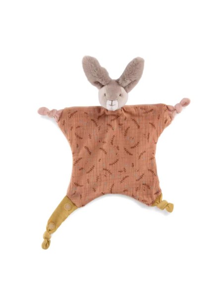Doudou lapin argile