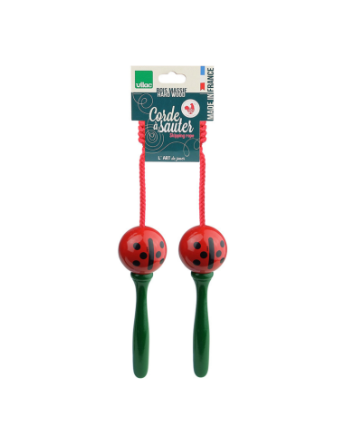 Corde à sauter coccinelle - Vilac