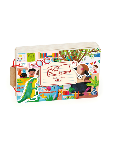Livre puzzles "les activités" - Vilac