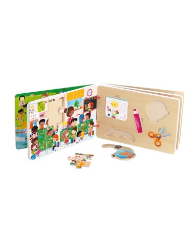 Livre puzzles "les activités" - Vilac