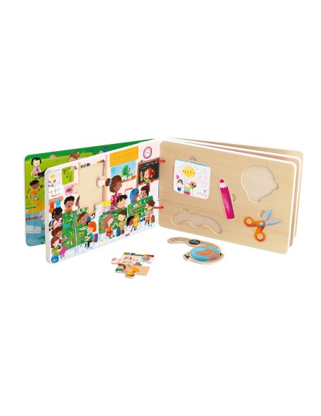 Livre puzzles "les activités" - Vilac