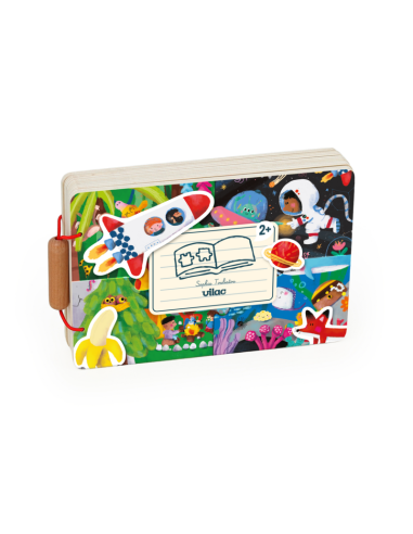 Livre puzzles "le voyage" - Vilac