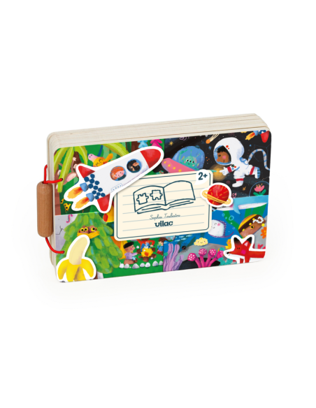 Livre puzzles "le voyage" - Vilac