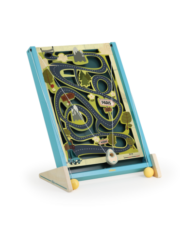 Jeu de labyrinthe à ficelles 3 plateaux - Vilac