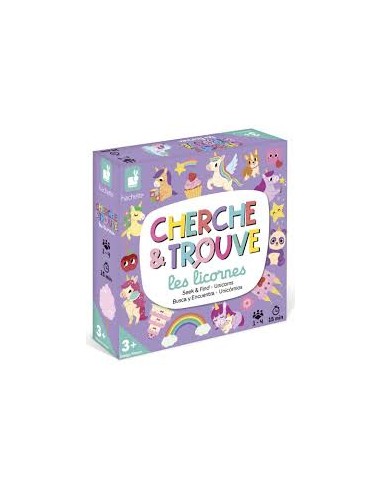 Cherche et trouve Licorne - Janod