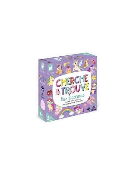 Cherche et trouve Licorne - Janod
