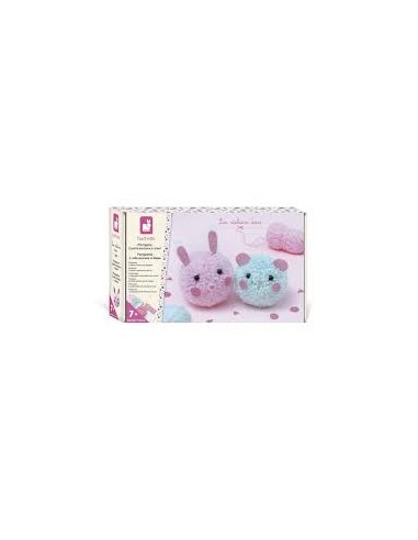 Coffret pompons petits animaux - Janod
