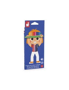 Crayon de couleurs x12 - Janod