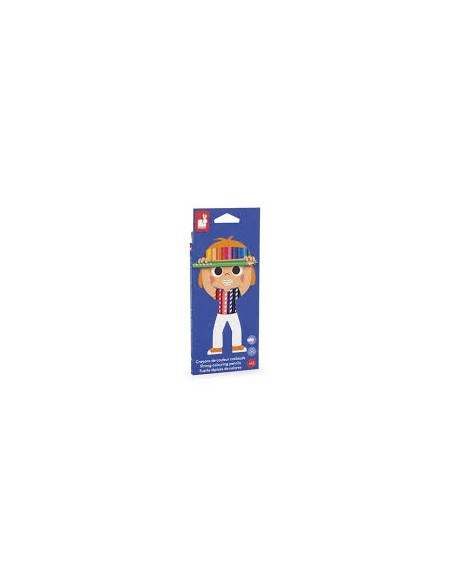 Crayon de couleurs x12 - Janod