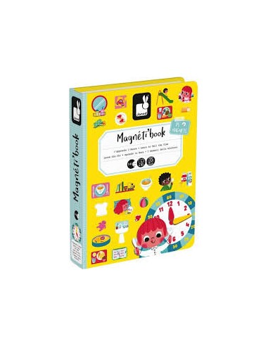 Magneti'book j'apprends l'heure - Janod