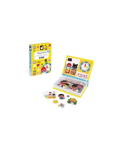 Magneti'book j'apprends l'heure - Janod