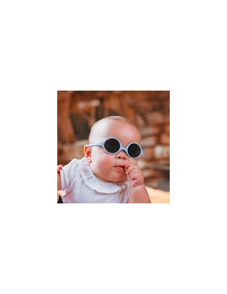 Lunette de Soleil Diabola Bleu Clair 0-1 an - Ki et la