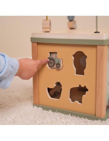 Cube d'activités little farm - Little Dutch