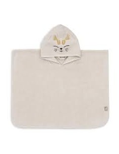 Poncho de bain Éponge Charlie Cat - Jollein