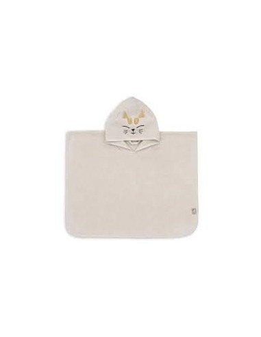 Poncho de bain Éponge Charlie Cat - Jollein