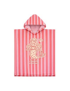 Poncho de plage pink mermazing - Swim essentials