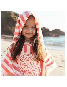 Poncho de plage pink mermazing - Swim essentials 2