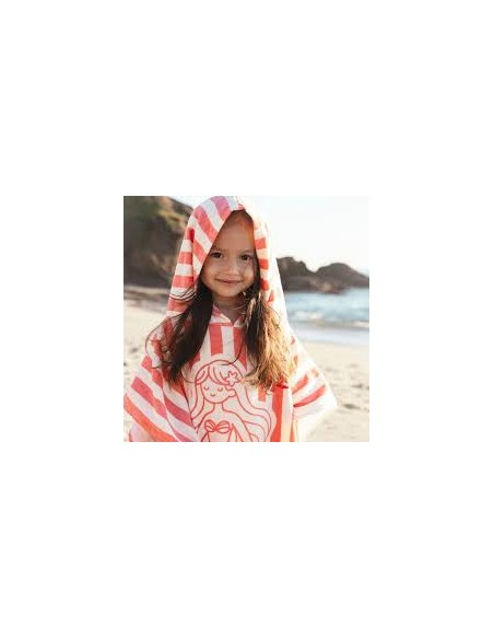Poncho de plage pink mermazing - Swim essentials