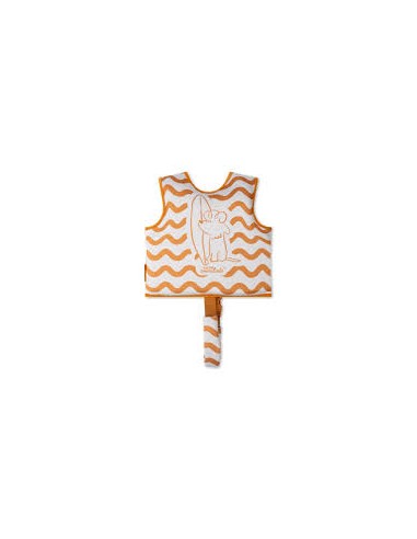 Gilet de natation orange surfer 2-3 ans - Swim essentials