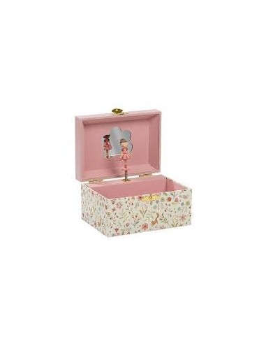Boite a bijoux musicale rosa - Little Dutch