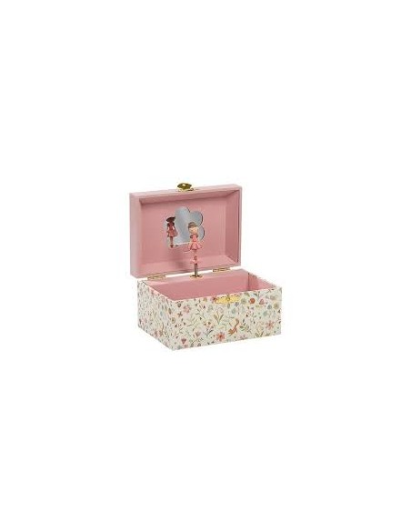 Boite a bijoux musicale rosa - Little Dutch