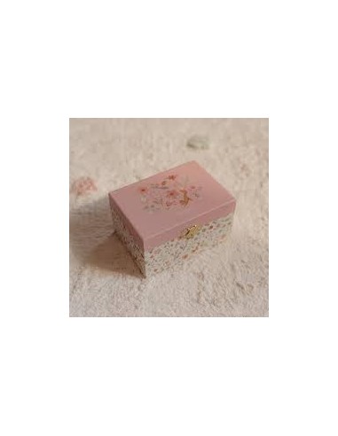 Boite a bijoux musicale rosa - Little Dutch