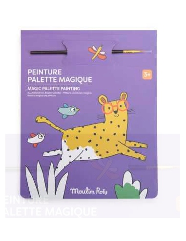 Peinture palette magique Les toupitis - Moulin roty