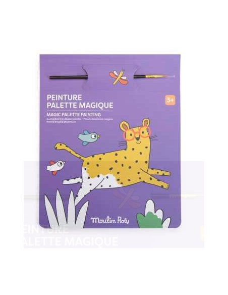 Peinture palette magique Les toupitis - Moulin roty
