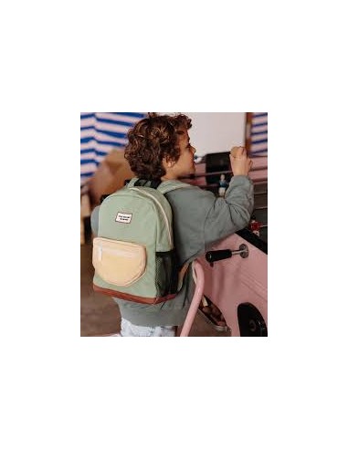 Sac à dos mini pistache 2-5 ans - Hello Hossy