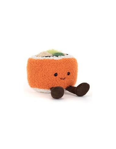 Amuseables Codhi Californian Roll Jellycat – Peluche Sushi