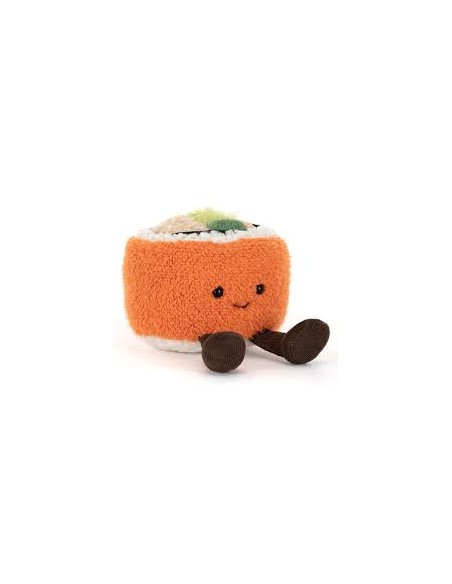 Amuseables Codhi Californian Roll Jellycat – Peluche Sushi