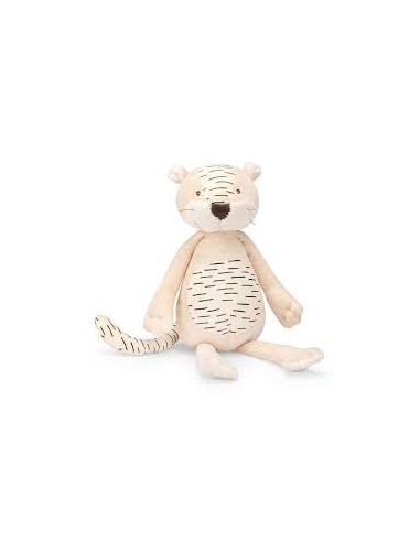 Peluche tigre et sa boite - Moulin Roty