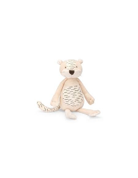 Peluche tigre et sa boite - Moulin Roty