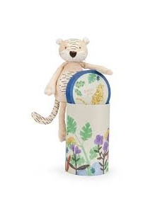 Peluche tigre et sa boite - Moulin Roty 2