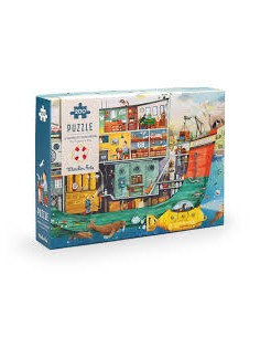 Puzzle 200 pièces Bateau de l'explorateur - Moulin Roty