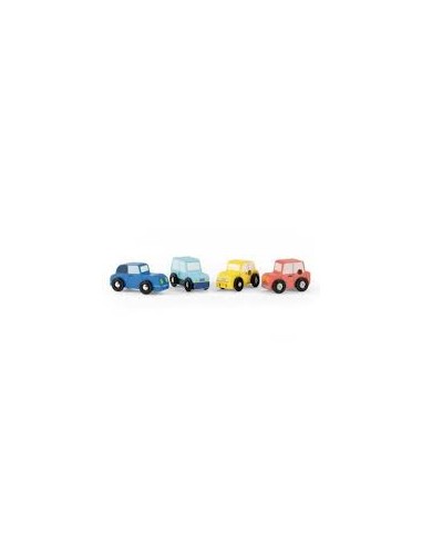 Set de 4 voitures Avenue du Moulin - Moulin Roty
