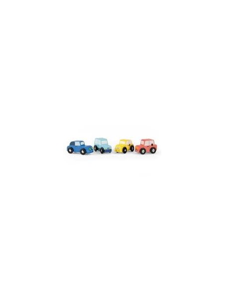 Set de 4 voitures Avenue du Moulin - Moulin Roty
