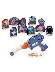Jeu de Tir Spatial Vilac – Pistolet Lanceur d’Élastiques 2