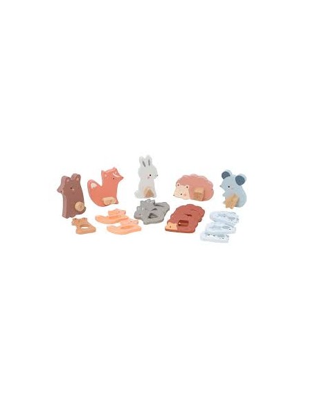 Animaux à Empiler et Compter – Jeu d’Éveil en Bois Vilac