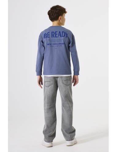 T-shirt a manches jay blue - Garcia