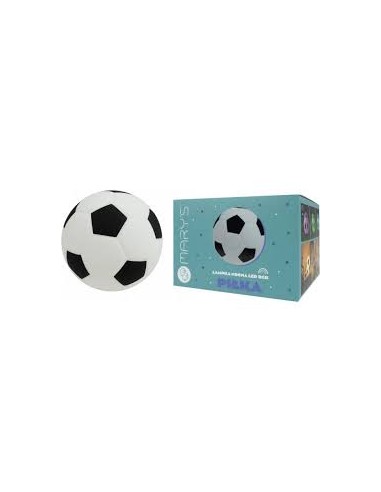 Veilleuse Balle de Foot Rechargeable Mary's – Lampe LED Enfant USB