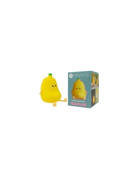 Veilleuse Banane Rechargeable Mary's – Lampe LED Enfant en Silicone