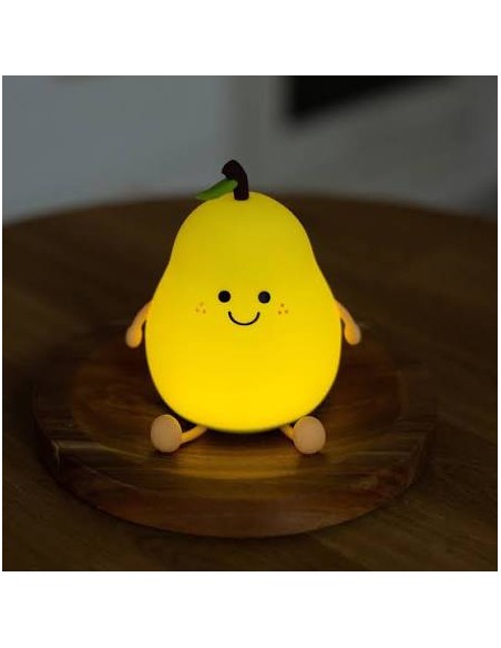 Veilleuse Poire Mary's – Lampe LED Rechargeable en Silicone pour Enfant