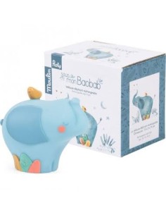 Veilleuse Nomade Bergamote l'Éléphant Sous Mon Baobab – Moulin Roty