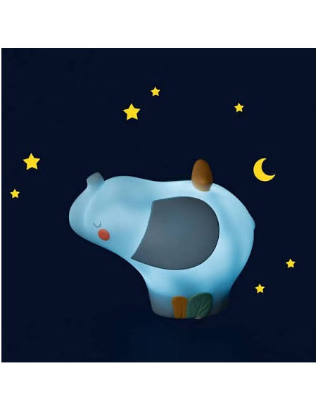 Veilleuse Nomade Bergamote l'Éléphant Sous Mon Baobab – Moulin Roty