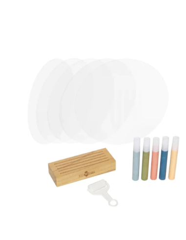 Cadre empreintes family colors - Petit artichaut