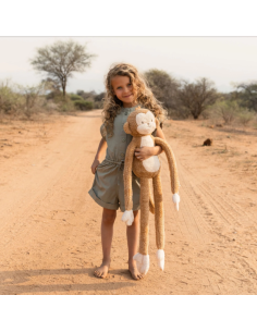 Peluche singe XL - safari friends - Little Dutch 2