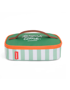 Boîte à goûter mini green stripes - Hello Hossy