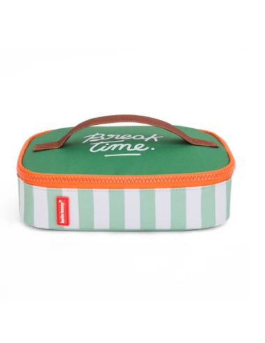 Boîte à goûter Mini Green Stripes - Hello Hossy